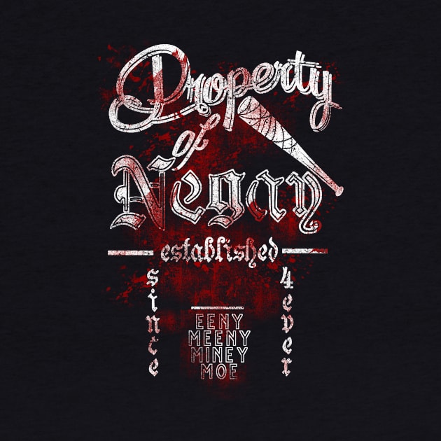 Property of Negan[Bloody] by GeryArts